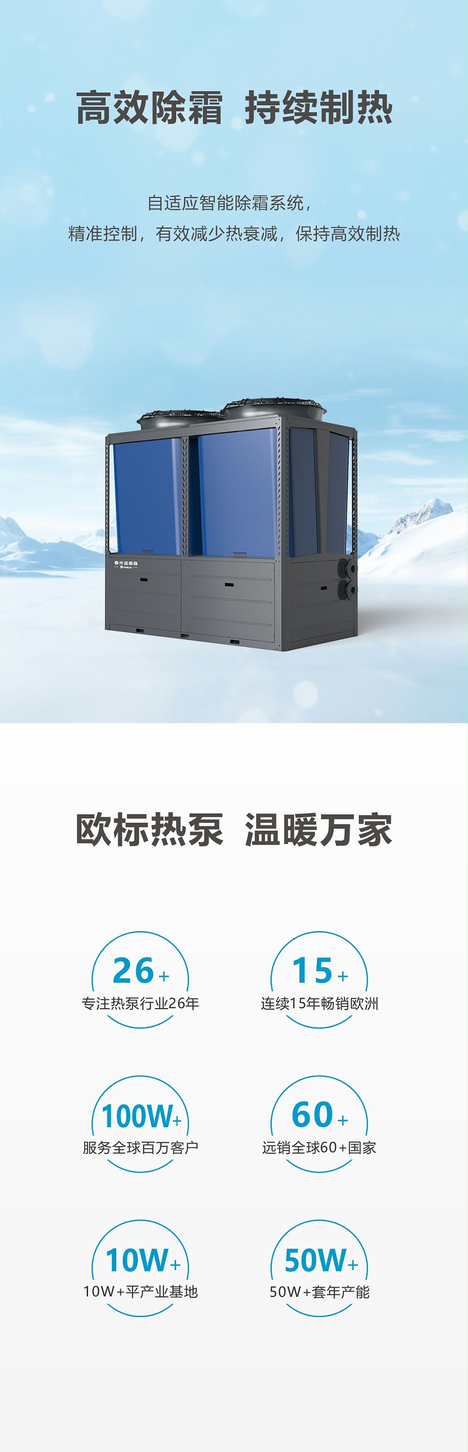 超低温商用变频冷暖60匹