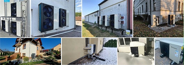 空气能采暖、制冷、热水组合