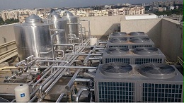 酒店热水成本飙升？圣普森商用空气能热泵可以节能50%