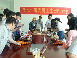 员工生日party