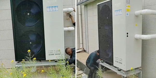 圣普森带热水的空气能机组